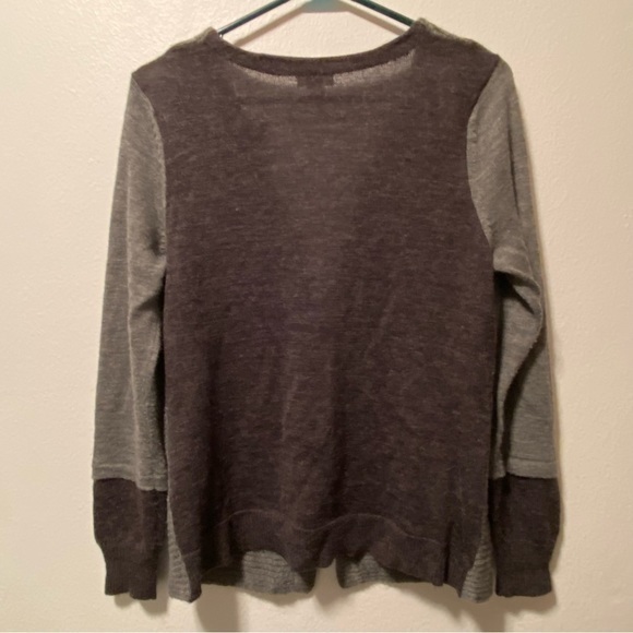 Chico’s Sweater Women’s Size 1 Medium Black One Hook Closure Whimsigoth - Picture 2 of 7
